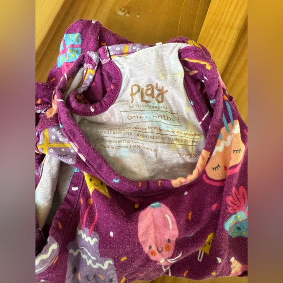 Birthday Wishes Bubble Romper - Picture 2 of 2